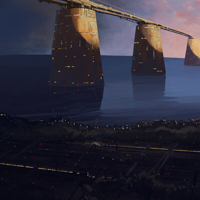 Bridge Series number 2. new town
