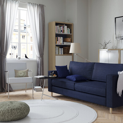 White-blue room