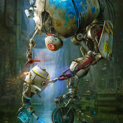 Painting robots