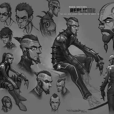 Radio Sketches "REPLICIDE"
