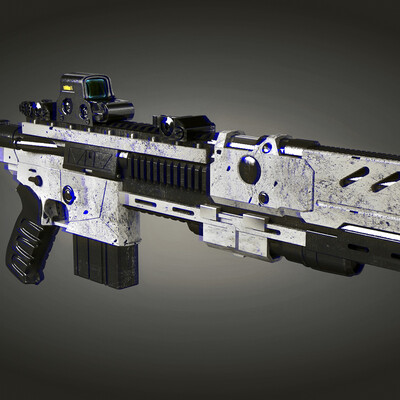 sci-fi gun