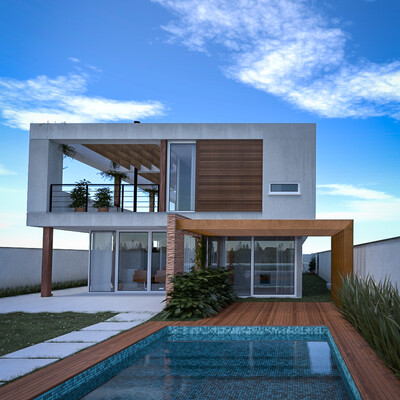  House with swimming pool