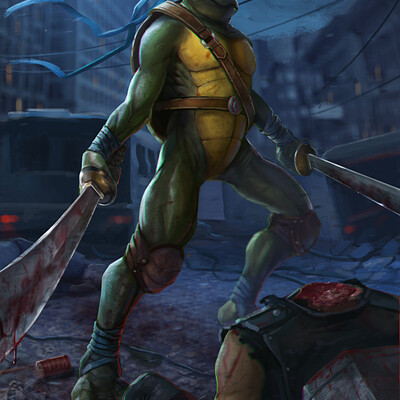 teenage mutant ninja turtles Leonardo