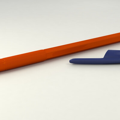 Orange pen