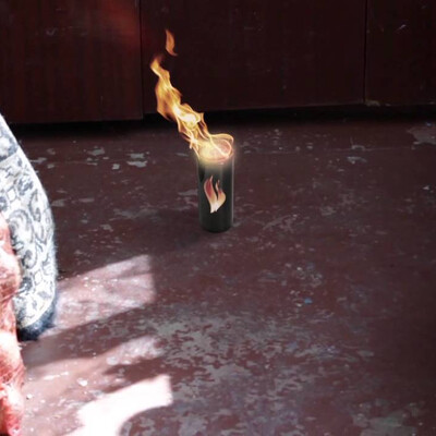 The introduction of 3d video. "Burning of the bank"