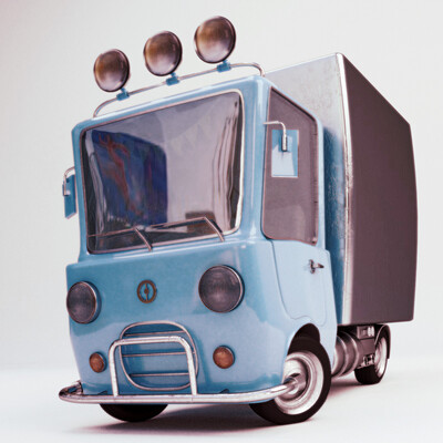 cartoon truck