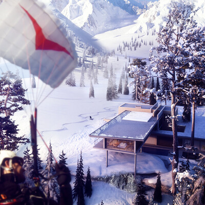  House in the mountains