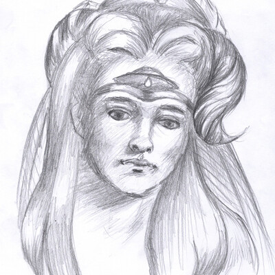 pencil sketch