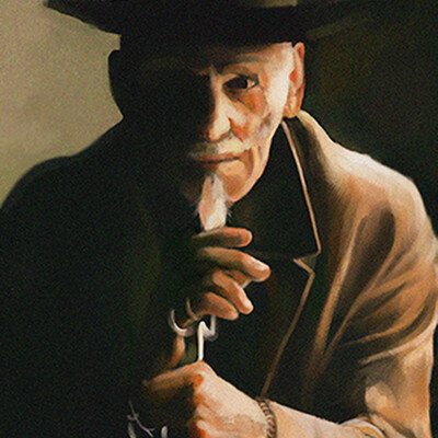 Old man Study