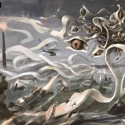 The flying macaroni monster