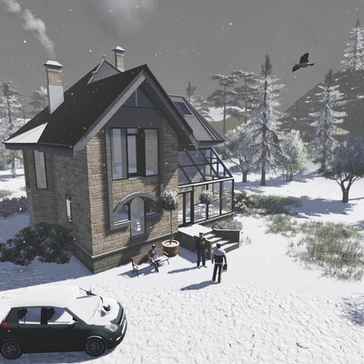 winter house
