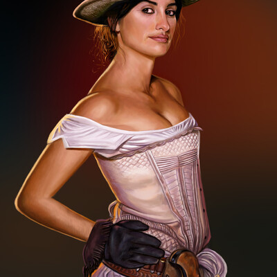 Penelope Cruz as Maria Alvarez from the movie Bandidas