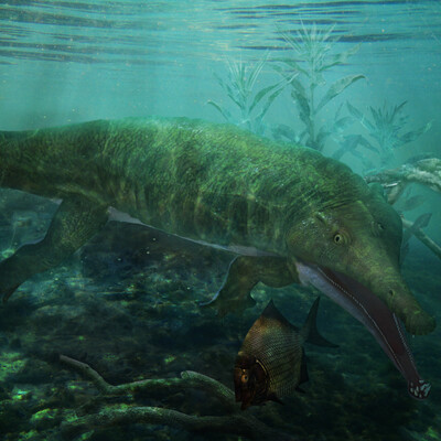 Platyoposaurus stuckenbergi(water option)