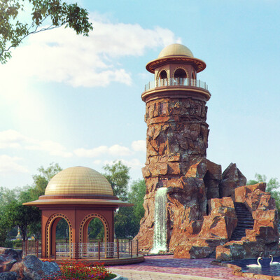 Decorative tower
