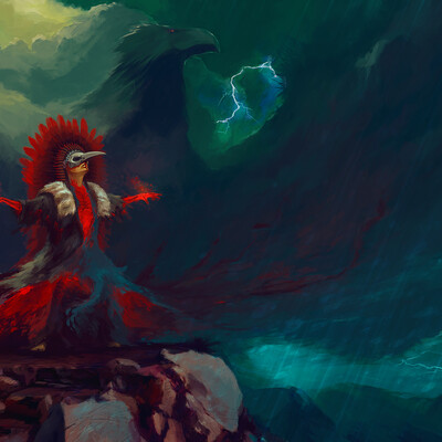Thunderbird shaman