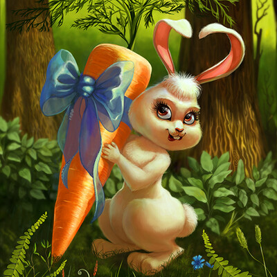 Post card "Bunny"