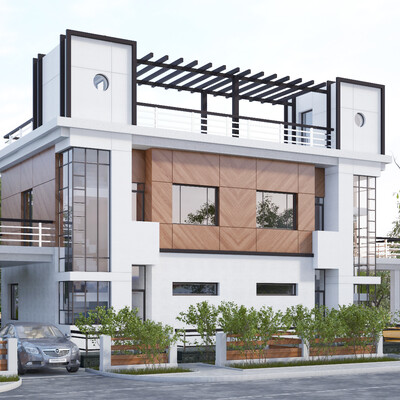 Residential building "Duplex"