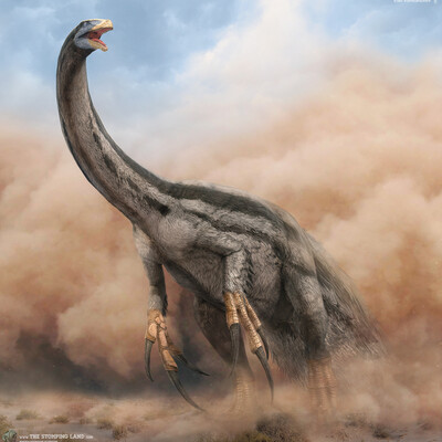 Therizinosaurus. The Stompling Land.