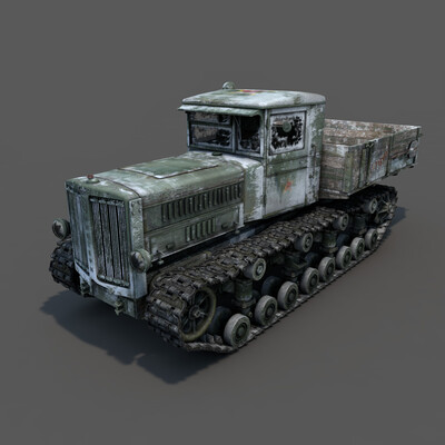 Soviet Heavy Tractor "Komintern"