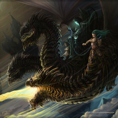3-heads dragon