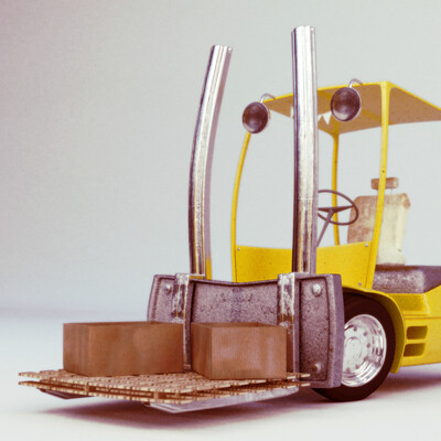 Cartoon truck