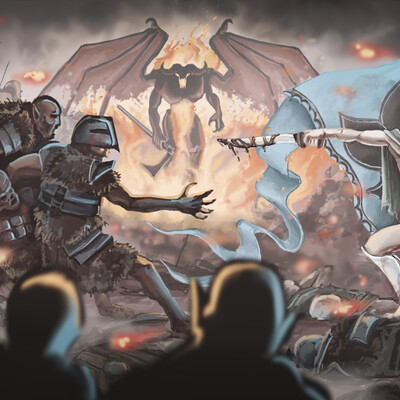 The battle of a thousand tears. The Death Of Fingon