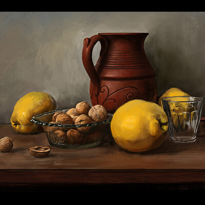 Still Life with Pears