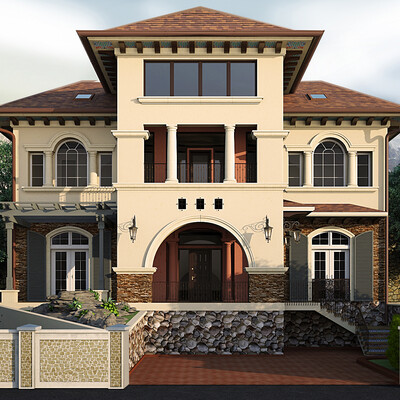 House in the mountains