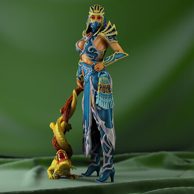 Mage. A set of lightning Dragon.