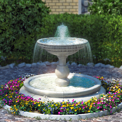 recreation area near the fountain