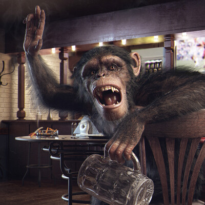 Drunk Monkey