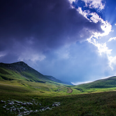 Before the storm.