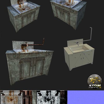 Old sink (Atom Fishing 2)