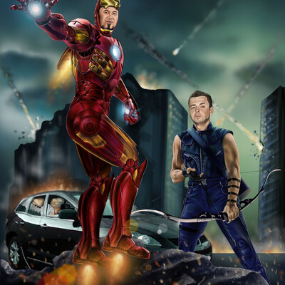 Next door Avengers