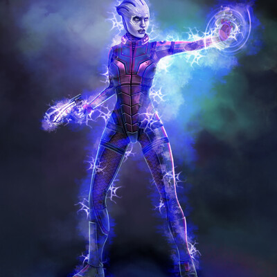 Asari, Mass Effect fanart