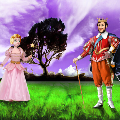 the Princess and the king