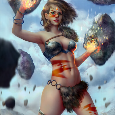 Stone thrower
