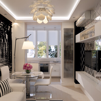 Studio apartment for young family