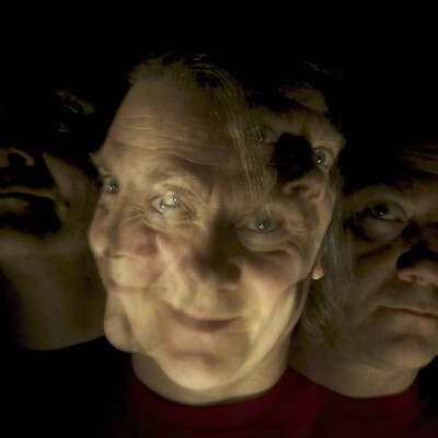 Self-portrait, a split personality.