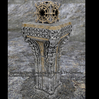 Artifact on Pedestal