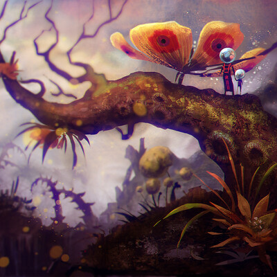 "Valley Flying spores"
