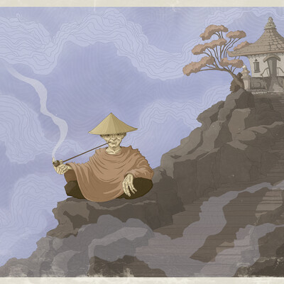 The Temple of the Lonely Monk