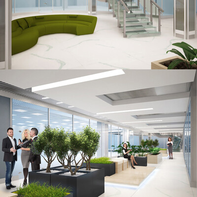 Hall with stair Sberbank