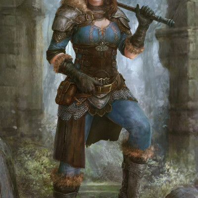 Warrior girl