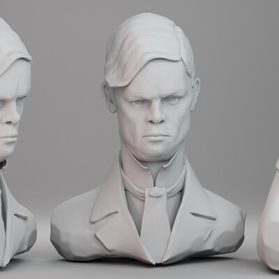 Custis Pendleton sculpt 