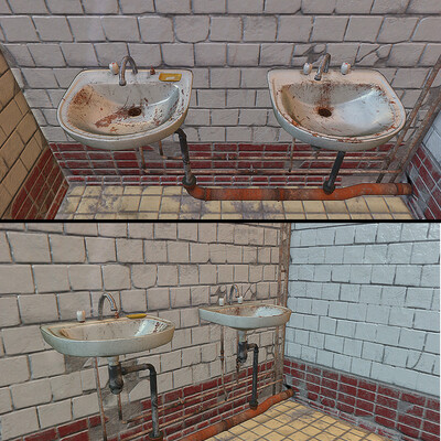 old public toilet