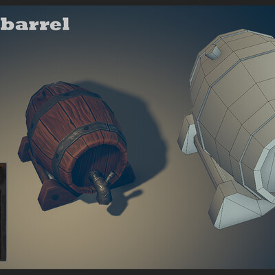 Wooden barrel