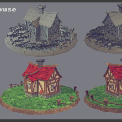 Stilized house