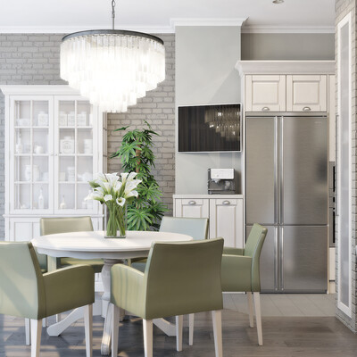 Apartment in Moscow.
