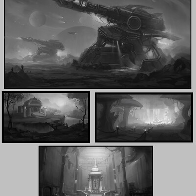 B&W Sketches